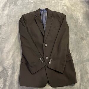 Boys Izod Black Sport Coat Blazer Size 18 Dress Jacket